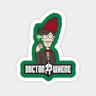 Doctor Where Sticker